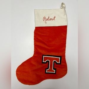 Handmade University of Tennessee Christmas stocking